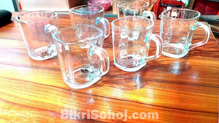Nasir Glassware – 6 Pcs Premium Glass Set (N34M)